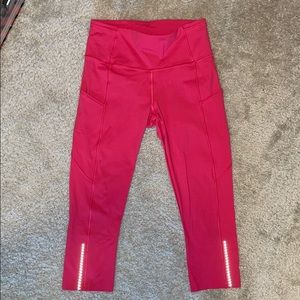 Lululemon Fast and Free Crop 23” size 6